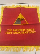 The Armored Force Ft. Knox Kentucky Pillow cover picture