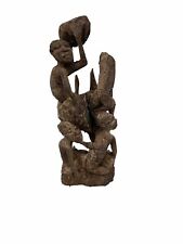 Hand Carved African Statue | Wood | Rare | Figurine | Makonde Tree Of Life picture