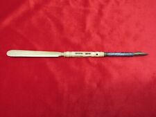 Antique Hand Carved Handled Dip Pen With A Cooper Smith Co. Nib. picture