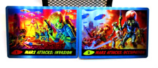 MARS ATTACKS UPRISING CASE TOPPERS BLUE METAL CARDS #1 INVASION #2 OCCUPATION picture
