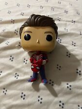 FLAWED Box Funko Pop Playstation SpiderMan Unmasked (White Spider) Figure OOB picture