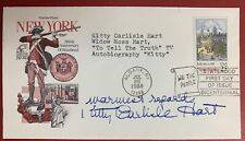 Kitty Carlisle Hart Signed, U.S. Scott #2346, N.Y. Statehood First Day Cover picture