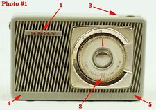 Vintage Sony TR-61 Transistor Radio Grey  July  1957 picture