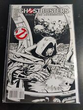 IDW Publishing GHOSTBUSTERS DISPLACED AGGRESSION #3 Cover B 2009 RI B&W picture