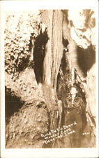 VTG 1940s RPPC KING TUT'S BEARD WONDER CAVE DECORAH IOWA picture