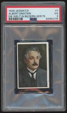 1928 Jasmatzi Die Welt In Bildern Serie 75 Albert Einstein Rookie #1 PSA 3 picture