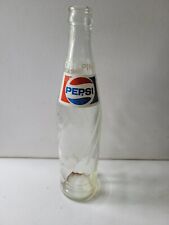 Vintage Pepsi Cola Glass Swirl One Quart 32 fl oz Bottle picture