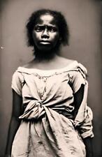 African American Contraband Escaped Slave Prisoner RP tintype Tintype C8024RP picture