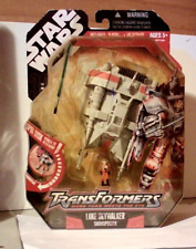 NEW/BOXED : Star Wars TransFormers Luke Skywalker Snowspeeder 2007 Hasbro picture