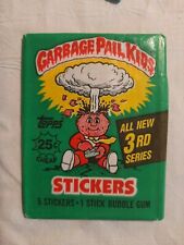 1985 Garbage Pail Kids OS 3 Series Packs Topps Factory Sealed Unopened  Fresh picture