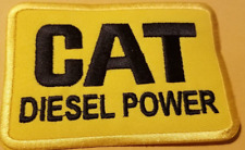 Embroidered CAT DIESEL POWER Patch * picture