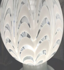 Murano VETRI Blown Glass EGG LAMP 1970s MCM *Unique* picture