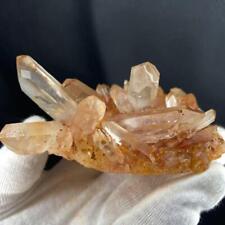 Rare Purification Super Strong Power Pink Himalaya Cluster Stone Raw A632 From J picture