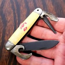 Vintage Imperial Camping Camp Utility Folding Pocket Knife Made in Usa 1956-88 picture