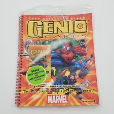 Genio Game Cards - Official Card Collector Album + Bonus Pack - Sealed - Marvel picture