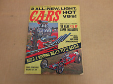 HI-PERFORMANCE CARS magazine December 1963 drag race muscle Marauder Oldsmobile picture