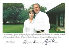 President George W Bush and Laura Bush Presidential Campaign Photo picture