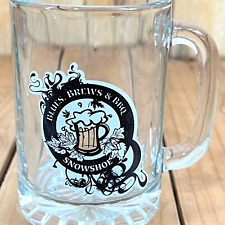 Snowshoe Mountain Ski Resort West Virginia Glass Beer Mug Blues Brews & BBQ picture