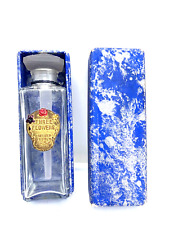 Petite  Antique perfume bottle w/box. Three Flowers,  Richard Hudnut.  c. 1910. picture