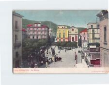 Postcard La Piazza/The Square Sorrento Italy Europe picture