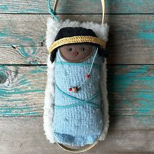 Vintage A Kaleidoscope Original M.A. Lang Native Cloth Doll Art Papoose Handmade picture