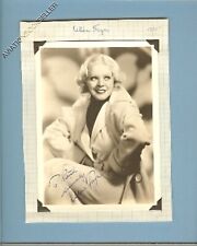 Alice FAYE, AMERICAN ENTERTAINER, 1935, SIGNED PHOTO  picture