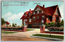 Pasadena, California - Residence of Mrs. Childs - Vintage Postcard - Posted picture