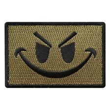 Hook Evil Smiley Face Tactical Patch [3.0 X 2.0 inch MSF-10] picture
