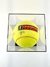 Big Tennis Ball Autographed Andre Agassi,Pete Sampras,John McEnroe,Michael Chang picture