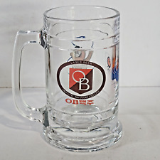 OB Oriental Brewery Lager 1983 Seoul Olympic Glass Beer Mug Hodori Tiger Mascot picture