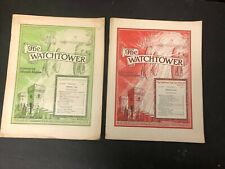 Vtg WATCHTOWER JEHOVAH'S WITNESSES Magazine Newspaper lot of 24 - 1943 picture
