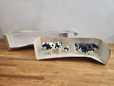 SCHLEICH Nature Set 4 Cows #40969 New But Box Is Rough picture