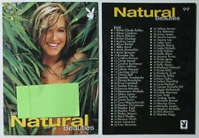 Playboy's Natural Beauties adult trading cards sold singly you pick picture