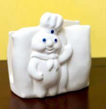 ⭐ Vintage 1988 Benjamin & Medwin Pillsbury Doughboy Ceramic Napkin Holder  ⭐ picture