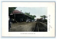 c1910's B. & M. Train Station Depot Kennebunk Maine ME Unposted Antique Postcard picture