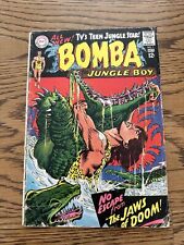 Bomba The Jungle Boy #1 (DC 1967) 1st App Silver Age, Alligator Crockodile GD+ picture