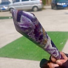 161gNatural Dream Amethyst Quartz Crystal Single End Magic Wand Targeted Therapy picture