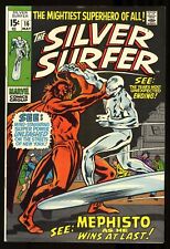 Silver Surfer #16 VF/NM 9.0 Vs Mephisto Nick Fury Buscema/Stone Cover picture