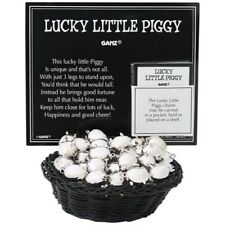Ganz Miniature Pocket Charm Lucky Little PIg Figurine with Insert Card picture