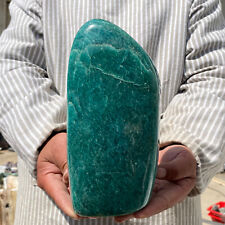 3.4kg Natural Blue Green Starlight Amazonite Crystal Healing Display Specimen picture