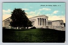 Buffalo NY-New York, Albright Art Gallery Vintage Souvenir Postcard picture