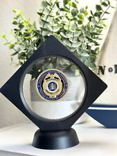 NSA US National Security Agency Special Agent DOD Challenge Coin W/Displays Case picture