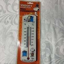 Vintage Peanuts Charlie Brown Snoopy & Friends Taylor Wall Thermometer New picture