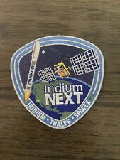AUTHENTIC Iridium NEXT Launch-1 SPACEX FALCON 9 SATELLITE PATCH picture