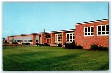 c1960 George Cantrick Jr. High School Monroe Michigan Vintage Antique Postcard picture