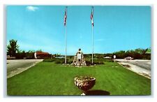 Postcard International Peace Gardens near Dunseith ND H65 picture
