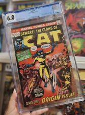 The Cat #1 CGC 6.0 Marvel (1972) Origin & 1st Appearance of The Cat (Tigra)🔥🔥 picture
