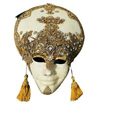 2 Venetian Masks From St. Mark’s Square Venice, Italy Vintage. ￼Halloween Decor picture