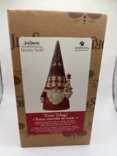 JIM SHORE HEARTWOOD CREEK NORDIC GNOME WITH CHRISTMAS TREE 6009499 picture