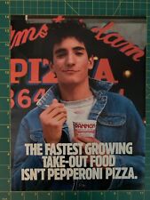 1987 Vintage Dannon Fresh Flavors Yogurt Fastest Growing Food Man Print Ad K1 picture